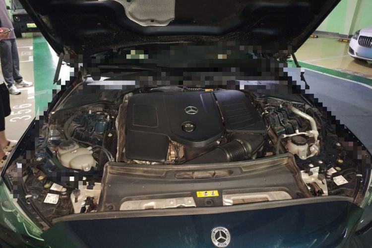 Used Mercedes-Benz C-Class 2023 Second Facelift C 260 L Sport Edition Engine Bay