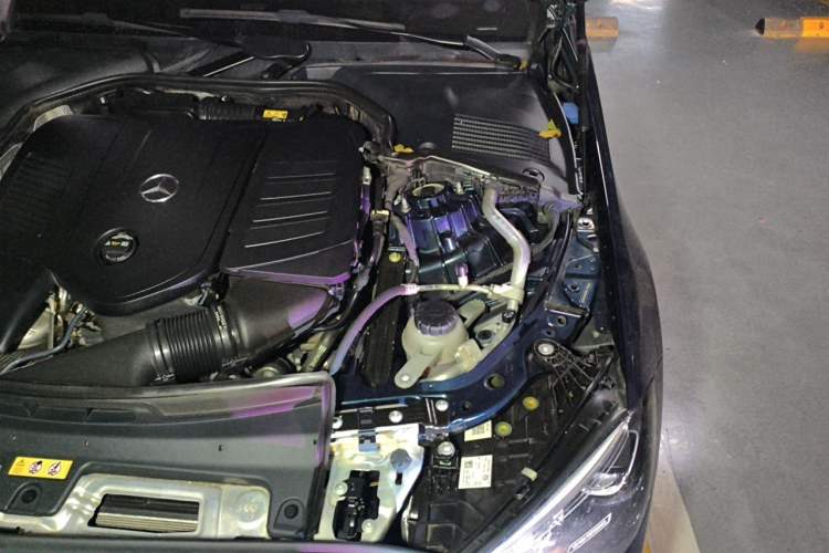 Used Mercedes-Benz C-Class 2023 Second Facelift C 260 L Sport Edition Engine Bay Left