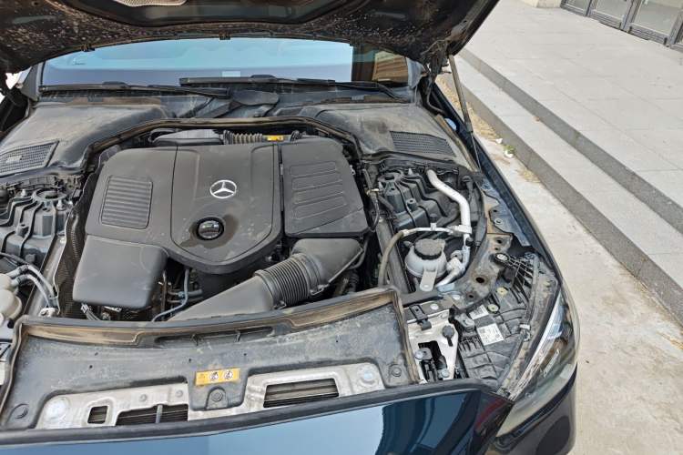 Used Mercedes-Benz C-Class 2023 Second Facelift C 260 L Sport Edition Engine Bay Left