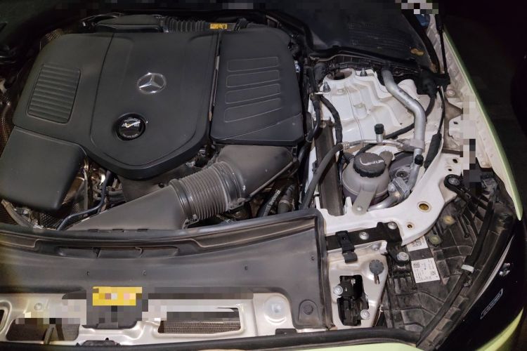 Used Mercedes-Benz C-Class 2023 Second Facelift C 260 L Sport Edition Engine Bay Left
