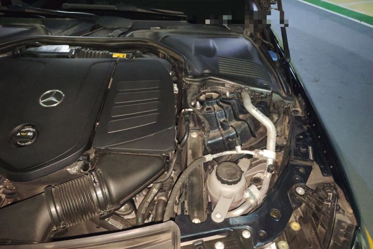 Used Mercedes-Benz C-Class 2023 Second Facelift C 260 L Sport Edition Engine Bay Left