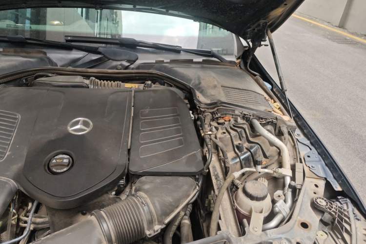 Used Mercedes-Benz C-Class 2023 Second Facelift C 260 L Sport Edition Engine Bay Left