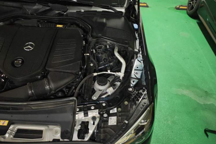 Used Mercedes-Benz C-Class 2023 C 260 L Bright Night Sports Edition Engine Bay Left