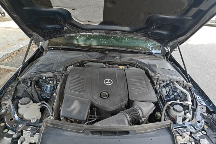 Used Mercedes-Benz C-Class 2023 C 260 L Bright Night Sports Edition Engine Bay