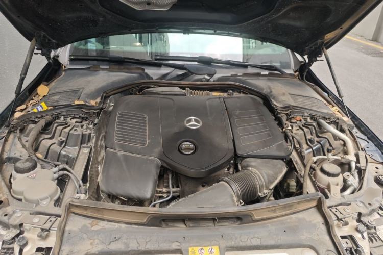 Used Mercedes-Benz C-Class 2023 Second Facelift C 260 L Sport Edition Engine Bay