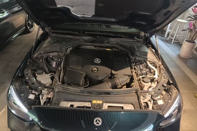 Used Mercedes-Benz C-Class 2023 Restyled C 260 L Night Edition Sports Version Engine Bay