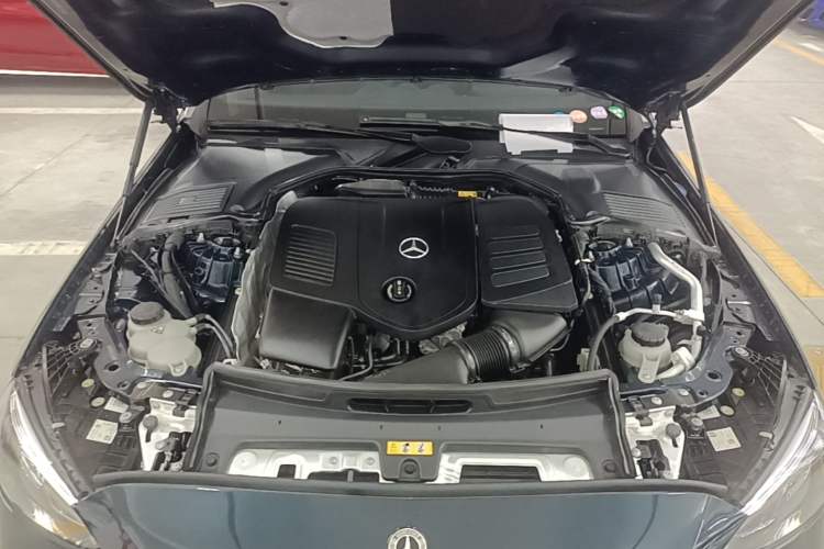 Used Mercedes-Benz C-Class 2023 C 260 L Bright Night Sports Edition Engine Bay