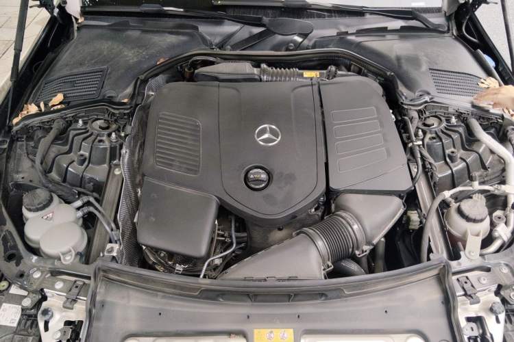 Used Mercedes-Benz C-Class 2023 Second Facelift C 260 L Engine Bay
