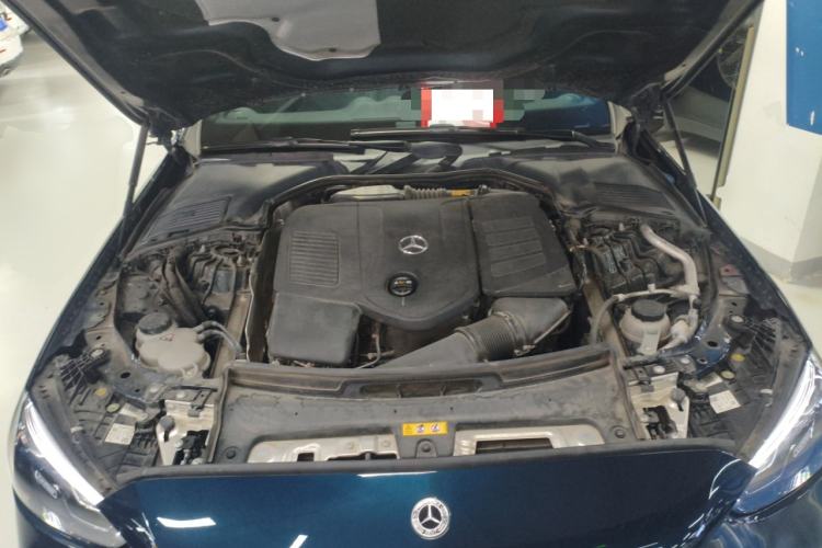 Used Mercedes-Benz C-Class 2023 C 260 L Bright Night Sports Edition Engine Bay