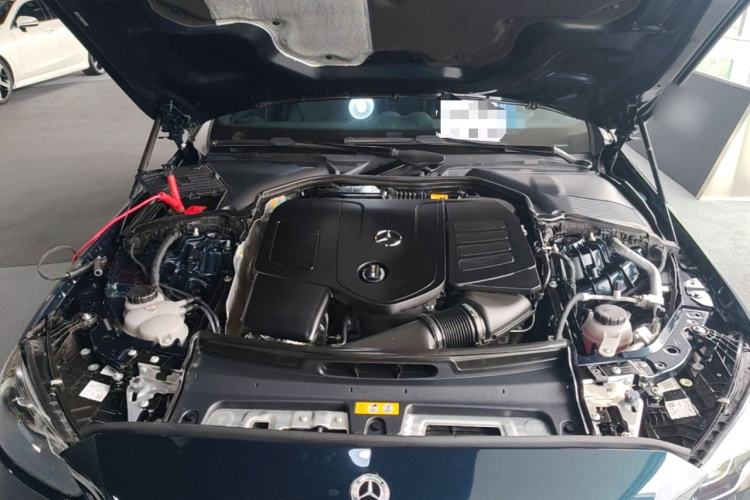 Used Mercedes-Benz C-Class 2023 Restyled C 260 L Night Edition Sports Version Engine Bay