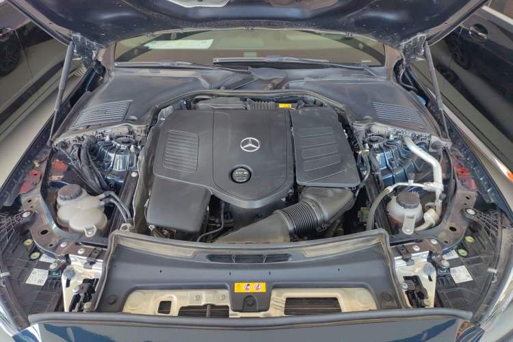 Used Mercedes-Benz C-Class 2023 Restyled C 260 L Night Edition Sports Version Engine Bay
