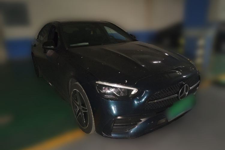 Used Mercedes-Benz C-Class 2023 C 260 L Bright Night Sports Edition Front Right 45 Deg