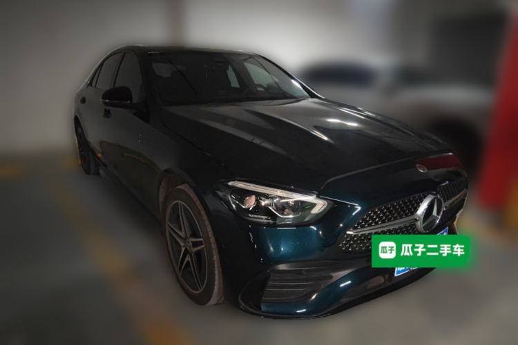 Used Mercedes-Benz C-Class 2023 Restyled C 260 L Night Edition Sports Version Front Right 45 Deg