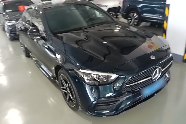 Used Mercedes-Benz C-Class 2023 C 260 L Bright Night Sports Edition Front Right 45 Deg