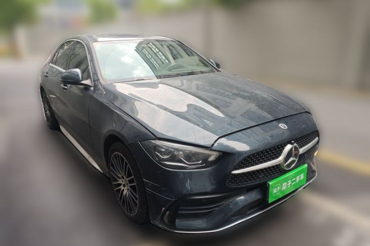 Used Mercedes-Benz C-Class 2023 Second Facelift C 260 L Sport Edition Front Right 45 Deg