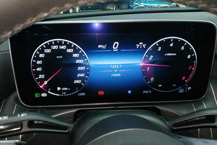 Used Mercedes-Benz C-Class 2023 C 260 L Sport Edition Instrument Cluster