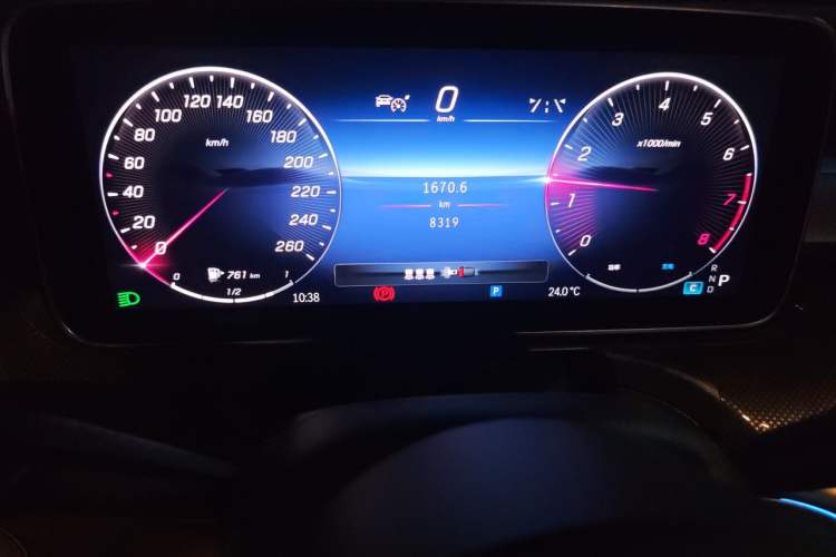 Used Mercedes-Benz C-Class 2023 C 260 L Bright Night Sports Edition Instrument Cluster