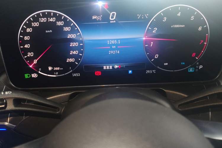 Used Mercedes-Benz C-Class 2023 Restyled C 260 L Night Edition Sports Version Instrument Cluster
