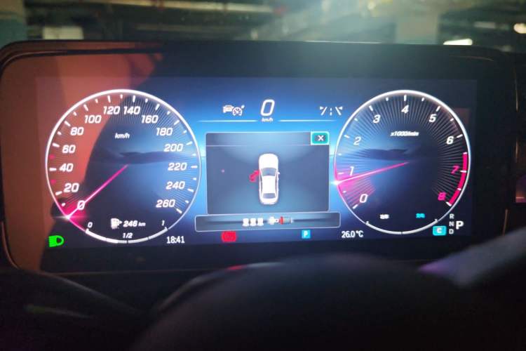 Used Mercedes-Benz C-Class 2023 Second Facelift C 260 L Instrument Cluster