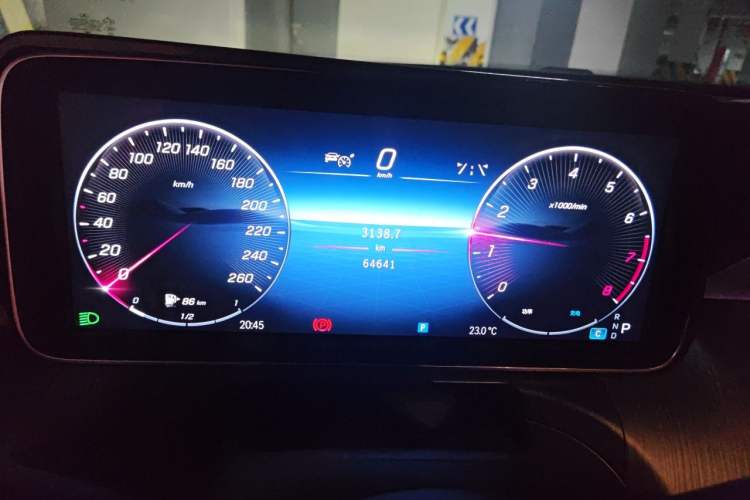 Used Mercedes-Benz C-Class 2023 Restyled C 260 L Night Edition Sports Version Instrument Cluster