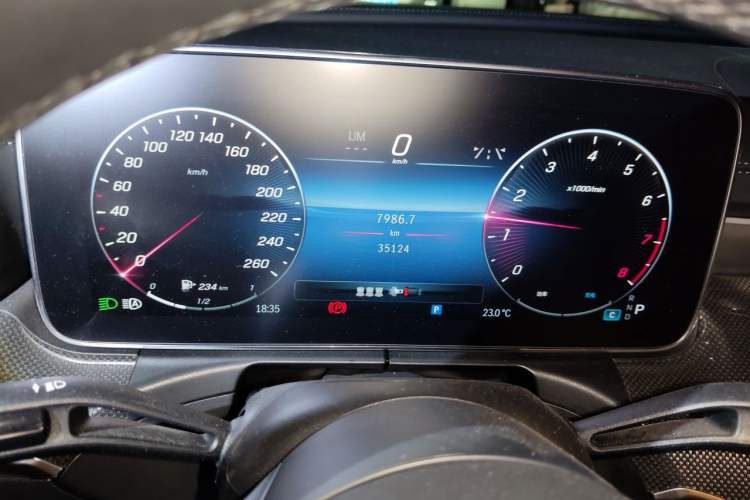Used Mercedes-Benz C-Class 2023 Second Facelift C 260 L Sport Edition Instrument Cluster