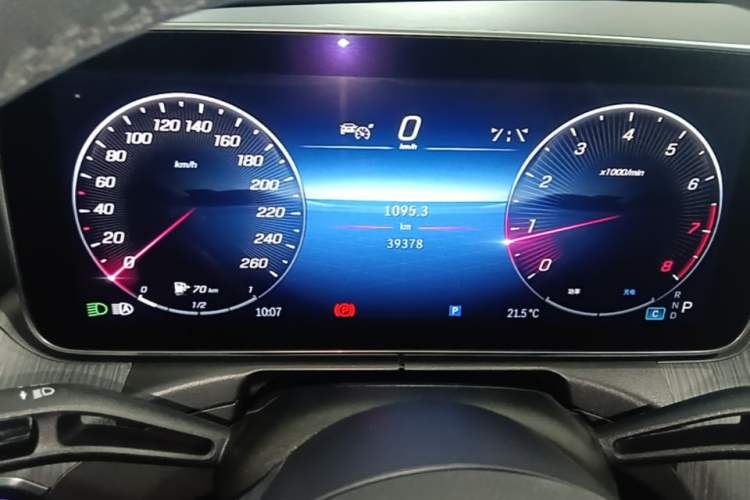Used Mercedes-Benz C-Class 2023 C 260 L Bright Night Sports Edition Instrument Cluster