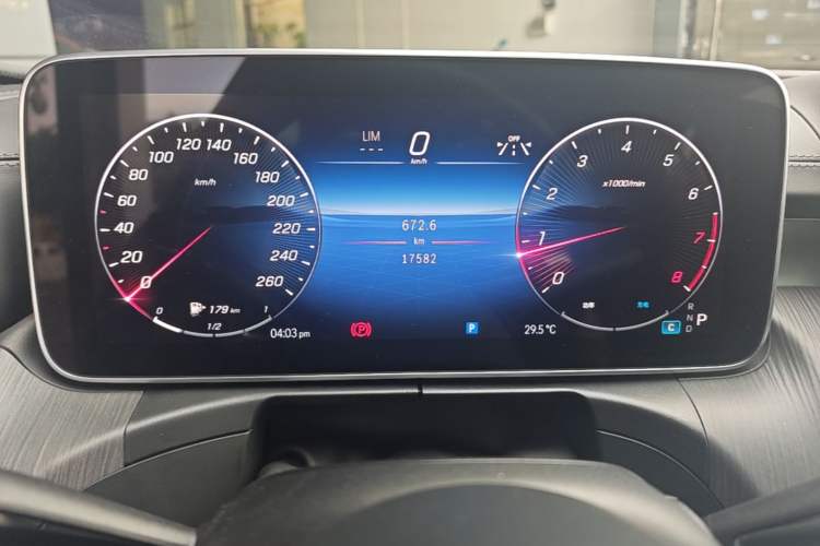 Used Mercedes-Benz C-Class 2023 Restyled C 260 L Night Edition Sports Version Instrument Cluster