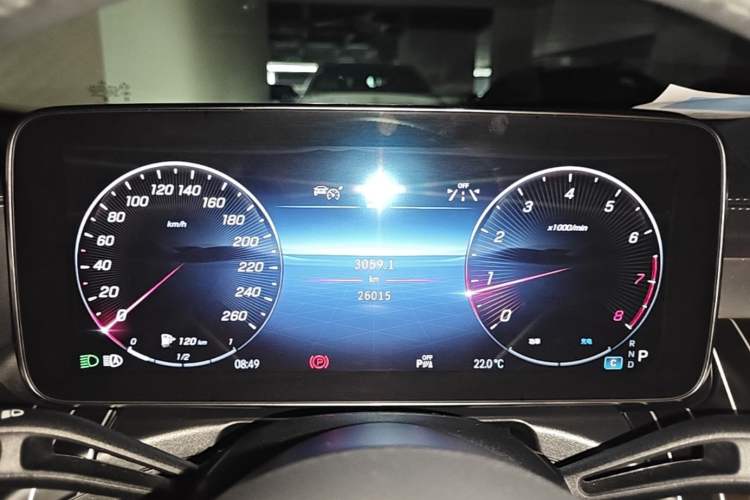 Used Mercedes-Benz C-Class 2023 C 260 L Bright Night Sports Edition Instrument Cluster
