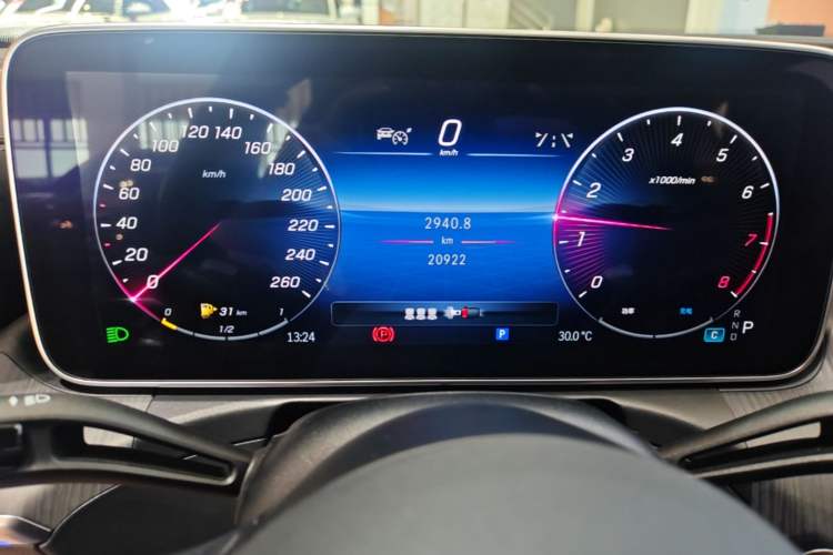 Used Mercedes-Benz C-Class 2023 C 260 L Bright Night Sports Edition Instrument Cluster
