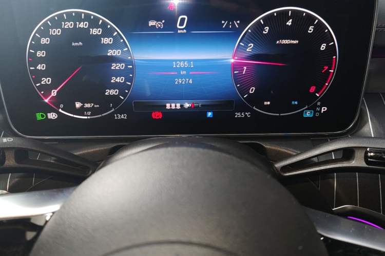 Used Mercedes-Benz C-Class 2023 Restyled C 260 L Night Edition Sports Version Instrument Cluster