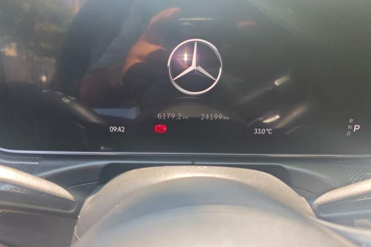 Used Mercedes-Benz C-Class 2023 Second Facelift C 260 L Sport Edition Odometer Close Up