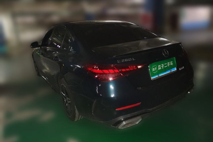 Used Mercedes-Benz C-Class 2023 C 260 L Bright Night Sports Edition Rear Left 45 Deg