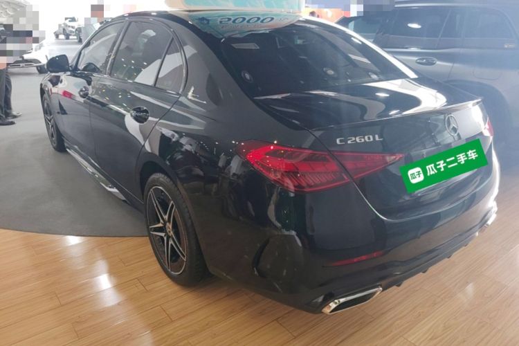 Used Mercedes-Benz C-Class 2023 Restyled C 260 L Night Edition Sports Version Rear Left 45 Deg