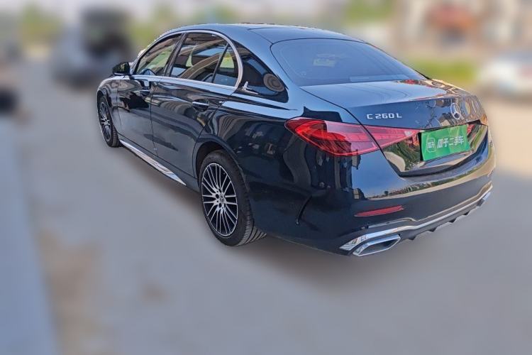 Used Mercedes-Benz C-Class 2023 Second Facelift C 260 L Sport Edition Rear Left 45 Deg