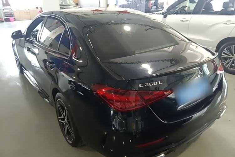 Used Mercedes-Benz C-Class 2023 C 260 L Bright Night Sports Edition Rear Left 45 Deg