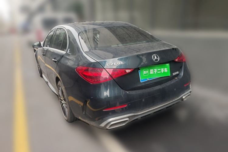 Used Mercedes-Benz C-Class 2023 Second Facelift C 260 L Sport Edition Rear Left 45 Deg