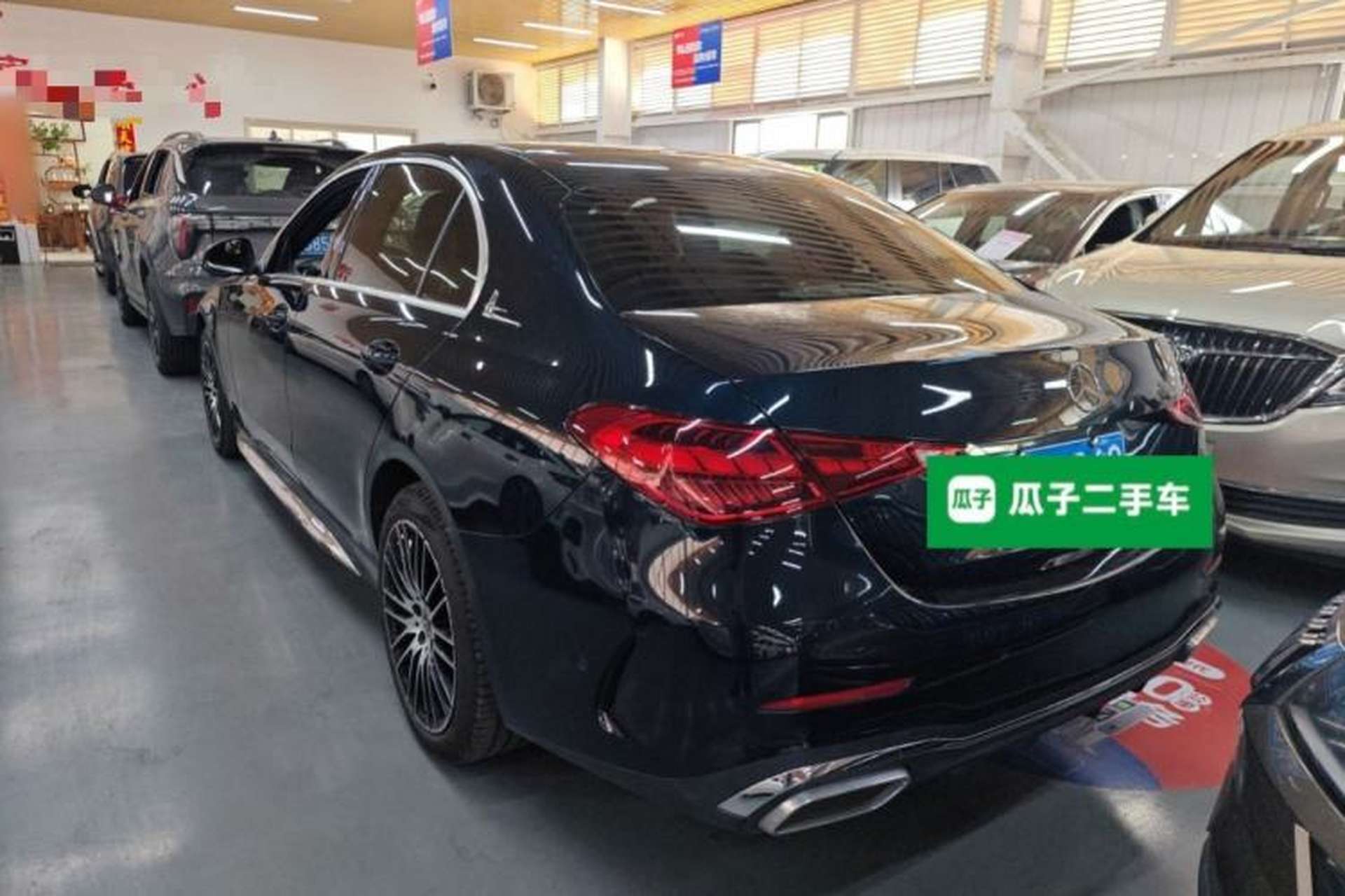 Used Mercedes-Benz C-Class 2023 Restyled C 260 L Sport Edition Rear Left 45 Deg