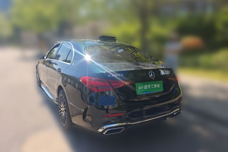 Used Mercedes-Benz C-Class 2023 Second Facelift C 260 L Sport Edition Rear Left 45 Deg