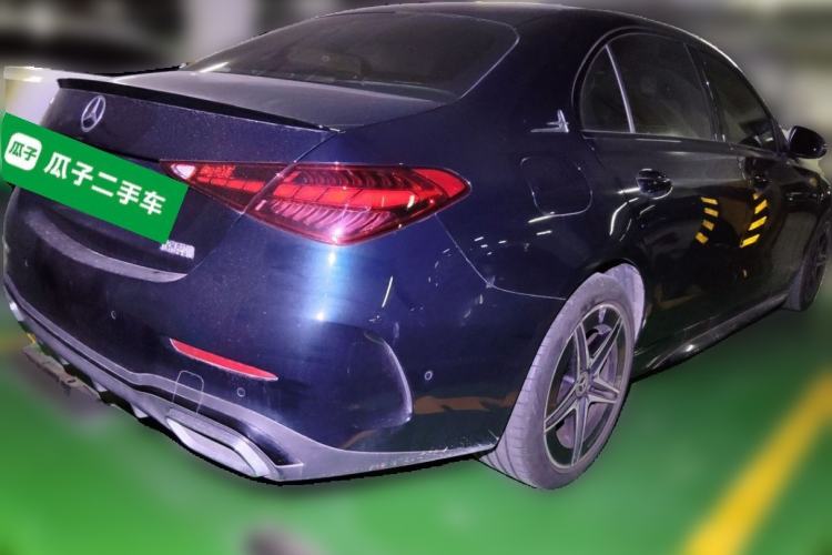 Used Mercedes-Benz C-Class 2023 Restyled C 260 L Night Edition Sports Version Rear Right 45 Deg