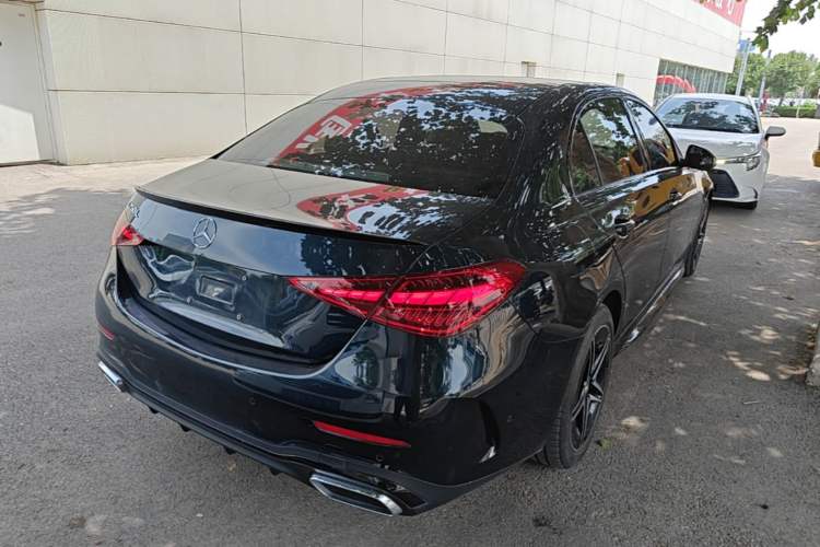 Used Mercedes-Benz C-Class 2023 C 260 L Bright Night Sports Edition Rear Right 45 Deg