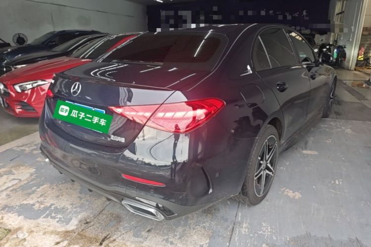 Used Mercedes-Benz C-Class 2023 Restyled C 260 L Night Edition Sports Version Rear Right 45 Deg