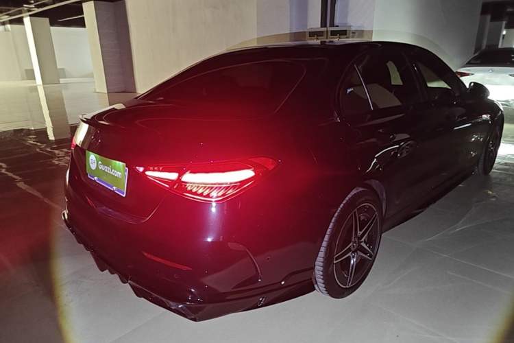Used Mercedes-Benz C-Class 2023 C 260 L Bright Night Sports Edition Rear Right 45 Deg