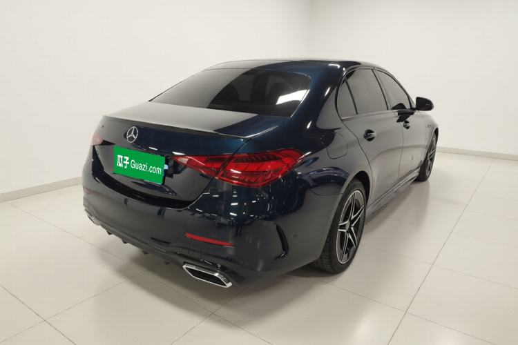 Used Mercedes-Benz C-Class 2023 C 260 L Bright Night Sports Edition Rear Right 45 Deg