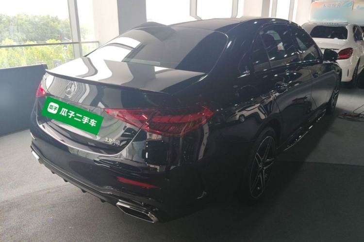 Used Mercedes-Benz C-Class 2023 Restyled C 260 L Night Edition Sports Version Rear Right 45 Deg