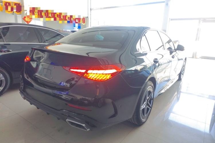 Used Mercedes-Benz C-Class 2023 Restyled C 260 L Night Edition Sports Version Rear Right 45 Deg