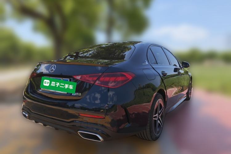 Used Mercedes-Benz C-Class 2023 Restyled C 260 L Night Edition Sports Version Rear Right 45 Deg