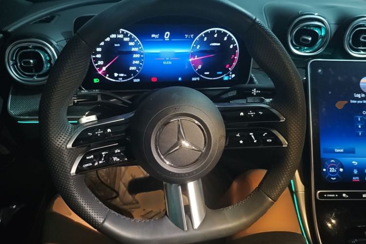 Used Mercedes-Benz C-Class 2023 Restyled C 260 L Sport Edition Steering Wheel