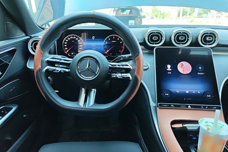 Used Mercedes-Benz C-Class 2023 Second Facelift C 260 L Sport Edition Steering Wheel