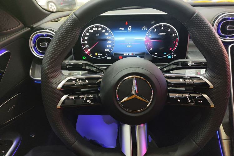 Used Mercedes-Benz C-Class 2023 C 260 L Sport Edition Steering Wheel