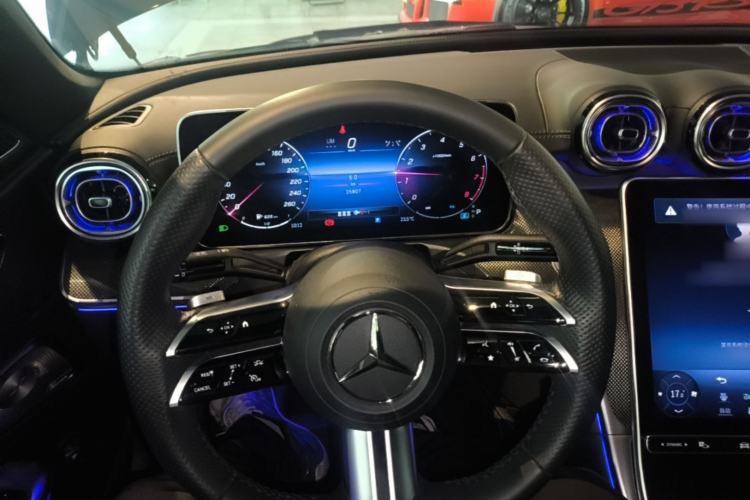 Used Mercedes-Benz C-Class 2023 Restyled C 260 L Night Edition Sports Version Steering Wheel